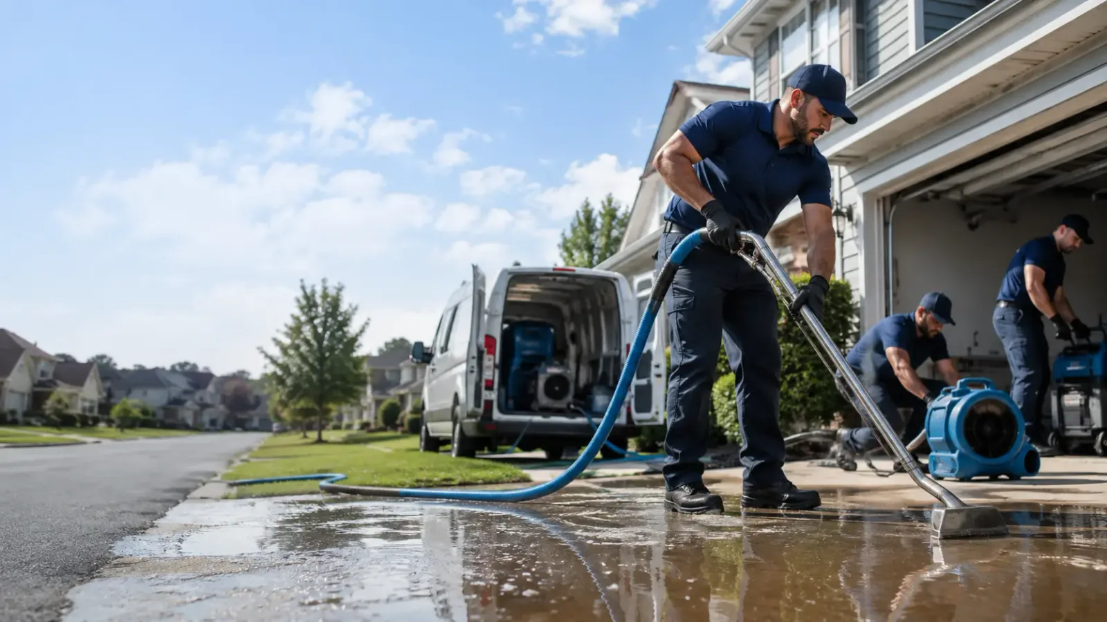 Flood Damage Restoration in Sunbury, OH
